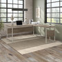 Bush Business Furniture Hybrid 72"W L-Shaped Table Desk, Modern Hickory (HYB025MH)