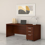Bush Business Furniture Studio C 72W x 30D Office Desk with Mobile File Cabinet, Hansen Cherry (STC013HCSU)