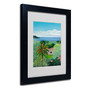 Trademark Fine Art Costa Rican Beach' 11" x 14" Black Frame Art (65dd6888e8837636b11dcfd4_ud)