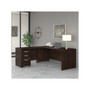 Bush Business Furniture Studio C 72"W L Shaped Computer Desk, Mobile File + 42" W Return Bundle, Black Walnut (STC007BWSU)