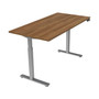 Offices to go 48" Table Desk, Autumn Walnut (OTG22BNDAWL)