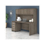 Bush Business Furniture Studio C 72" W Computer Desk with Hutch and Mobile File Cabinet Bundle, Modern Hickory (STC011MHSU)