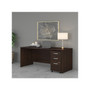 Bush Business Furniture Studio C 72" W Computer Desk with Mobile File Cabinet Bundle, Black Walnut (STC013BWSU)