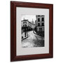 Trademark Fine Art 'Montmartre' 11" x 14" Wood Frame Art (65dd68dbe8837636b11dd1ff_ud)