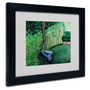 Trademark Fine Art Two Boats' 11" x 14" Black Frame Art (65dd6935e8837636b11dd3cf_ud)