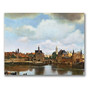 Trademark Global Jan Vermeer "View of Delft 1660 61" Canvas Art, 24" x 32" (65dd69b2e8837636b11dd5af_ud)