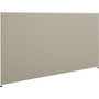 HON Verse Panel, 72"W x 42"H, Light Gray Finish, Gray Fabric (BSXP4272GYGY)