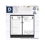 2024 AT-A-GLANCE Recycled 6" x 3.5" Daily Desk Calendar Refill, White/Black (E717R-50-24)