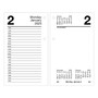 2023 AT-A-GLANCE 6" x 3.5" Daily Loose-Leaf Desk Calendar Refill, White (E717-50-23)
