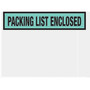 Packing List Envelopes, 4-1/2" x 5-1/2", Green Panel Face "Packing List Enclosed", 1000/Case (65dd6face8837636b11e12ba_ud)
