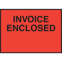 Packing List Envelopes, 4-1/2" x 6", Red Full Face "Invoice Enclosed", 1000/Case (65dd6fade8837636b11e12bb_ud)
