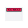 Packing List Envelope, 4 1/2" x 6" - Red Panel Face, "Packing List Enclosed", 1000/Case (65dd6faee8837636b11e12d8_ud)