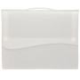JAM Paper Plastic Portfolio with Two Button Waved Hook & Loop Closure, Portfolio Case, Clear (348344 (65dd6fb6e8837636b11e134a_ud)