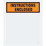 Tape Logic "Instructions Enclosed" Envelopes, 12" x 10", Orange, 500/Carton (PL479)