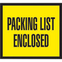 Packing List Envelopes, 4-1/2" x 5-1/2", Yellow Full Face "Packing List Enclosed", 1000/Case (65dd6fbce8837636b11e137d_ud)