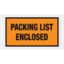 Tape Logic® "Packing List Enclosed" Envelopes, 5 1/2" x 10", Orange, 1000/Case (PL426)