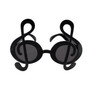 Beistle Adjustable G Clef Fanci-Frame, Black (65dd7179e8837636b11e268e_ud)