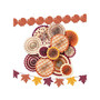 Amscan Thanksgiving Fan Decorating Kit, Assorted Colors (290200)