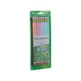 Ticonderoga Pastel Pre-Sharpened Wooden Pencil, #2 Soft Lead, 10/Pack (X13710)
