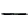 BIC Soft Feel Retractable Ballpoint Pen, Medium Point, Black Ink, 36/Pack (SCSM361BLK)
