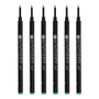 Monteverde® Medium Rollerball Refill For Most Rollerball Pens, 6/Pack, Turquoise (65dd74dfe8837636b11e3be2_ud)
