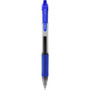 Zebra Sarasa Dry X20 Retractable Gel Pen, Fine Point, 0.5mm, Blue Ink, Dozen (46720)