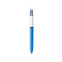 BIC Retractable Ballpoint Pen, Medium Point, Assorted Inks, 3/Pack (MMXP31-AST)