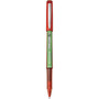 Pilot Precise V5 BeGreen Rollerball Pens, Extra Fine Point, Red Ink, Dozen (26302)