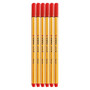 Stabilo Point 88 Pens Red No. 40 [Pack Of 20] (20PK-SW88-40)