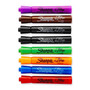 Sharpie Flip Chart Permanent Marker, Bullet Tip, Assorted, 8/Pack (22480)