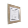 Lawrence Frames Polyurethane Document Frame, Natural/Silver (1892)
