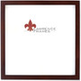 Lawrence Frames Gallery Collection 8" x 8" Espresso Wood Picture Frame (755988)