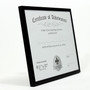 Lawrence Frames 8.5" x 11" Aluminum Document Frame, Black (240081)