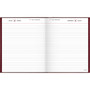 2024 AT-A-GLANCE Standard Diary 7.5" x 9.5" Daily Diary, Hardsided Cover, Red/Gold (SD374-13-24)
