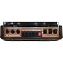 Supersonic Wireless Bluetooth 4-Band Radio & Cassette Player and Cassette to MP3 Converter, Black/Brown (SC-3201BTWOOD)