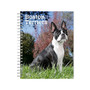 2024 BrownTrout Boston Terriers 6" x 7.75" Weekly & Monthly Engagement Planner, Multicolor (9781975468828)
