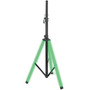 Gemini Professional Adjustable Speaker Stand with Color-Changing LED Lights, Black (STL-500)