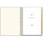 2024-2025 Southworth Rustic Citrus Wreath 8.5" x 11" Academic Weekly & Monthly Planner, Multicolor (91367_1)