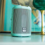 Altec Lansing HydraMotion Refurbished Wireless Bluetooth Rechargeable Portable Speaker, Waterproof, Mint Gray (ALHYMTMT000R)