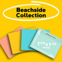Post-it Notes, 1 3/8" x 1 7/8", Beachside Café Collection, 100 Sheet/Pad, 24 Pads/Pack (65324APVAD)