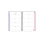 2023-2024 Blue Sky Travel Write Draw 5" x 8" Academic Weekly & Monthly Planner, Lavender (146003)