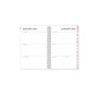 2024 Blue Sky Marks Lilac 5" x 8" Weekly & Monthly Planner, Pink/White(143702)
