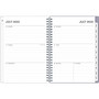 2023-2024 Blue Sky Holden Gray 5.88" x 8.63" Academic Weekly & Monthly Planner, Gray/White (142337)