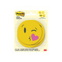 Post-it Emoji designs Super Sticky Printed Notes, 3" x 3", Yellow, 30 Sheets/Pad, 2 Pads/Pack (BC-2030-EMOJI)