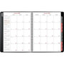 2023 AT-A-GLANCE Day-Timer Fashion 8" x 11" Weekly & Monthly Appointment Book, Black (33351-2301)