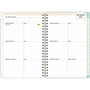 2024 Blue Sky Day Designer Secret Garden 5" x 8" Weekly & Monthly Planner, Multicolor (140103-24)