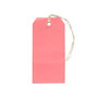 JAM Paper® Gift Tags with String, Medium, 2 3/8 x 4 3/4, Pink, 10/pack (39197118)