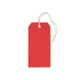 JAM Paper® Gift Tags with String, Small, 3 1/4 x 1 5/8, Red, 10/pack (9197264)