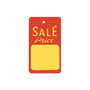 NAHANCO 1 3/4" x 2 7/8" Large Unstrung Sale Tag, Red/Yellow, 1000/Pack (65dd805fe8837636b11ea66f_ud)