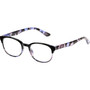 SAV VK Couture +2.00 Blue Light Reading Glasses, Pink Tort (EVKB01-200-691)